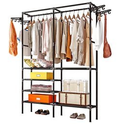 Fixwal Organizador de armario colgante de almacenamiento de 15 secciones  para cajones de ropa y estantes para zapatos, ahorro de espacio, accesorios  y