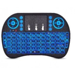 Teclado Mini Inalámbrico, Recargable, Ilumina BROBOTIX 963814