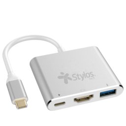 Hub 3 en 1 Stylos STCBHUB31S