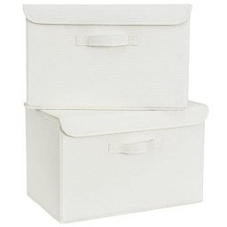 Caja de almacenamiento morada, cajas de almacenamiento de oficina con  tapas, múltiples tamaños, organizador de almacenamiento de plástico  plegable