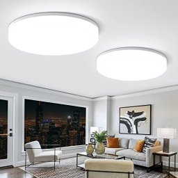 Lámpara de techo LED lineal de montaje empotrado, tubo LED blanco natural  de 3 pies, tira de luz LED para luz debajo del gabinete, luz de techo y luz
