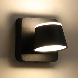 Lámpara de pared delgada que funciona con pilas, juego de dos apliques de  pared de tela blanca con control remoto, lámpara de pared regulable para