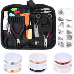 Kit De Herramientas Para Hacer Pendientes 1310 Piezas Pendientes