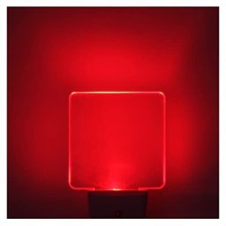 SerieCozy - Luz nocturna roja con sensor, luz difusa, eficiencia