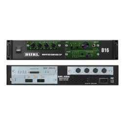 BURL AUDIO Mothership 3 - B16 BMB2 (MADI) - B4 (4 Pre o Línea Mastering Grade AD) - B22 Control monitoreo y DAC Mastering