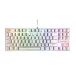 Teclado Mecánico Redragon Kumara White RGB