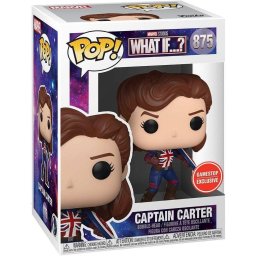 Funko Pop What If Captain Carter 875 Gamestop DAÑO