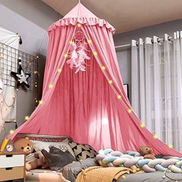 Toldo de cama para niñas, decoración de cama para bebés, niños, niñas o  adultos, como mosquitera para cubrir la cuna, cama infantil, cama de niñas  o
