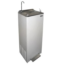 Elkay EFA8L1110P bebedero montaje en piso, activado por pedal, sin filtrar, 8 GPH