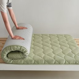 Colchón plegable japonés, colchón enrollable plegable, colchón doble Shiki  Futon, colchón portátil for dormir for suelo, esterilla de Tatami for  acampar ( Color : Gray , Tamaño : Twin(100x200cm) ) : 