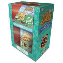 Taza Juego Regalo Navideña Geeknet Nintendo Animal Crossing GameStop Exclusive