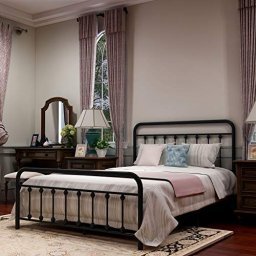 4 patas de soporte de marco de cama de madera, reemplazo de piezas de cama,  soporte de cama para dormitorio, con tornillos de montaje y base ajustable