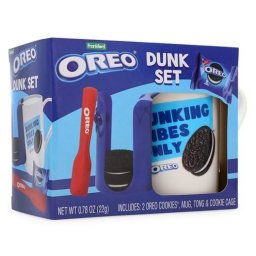 Taza Juego Regalo Oreo Remojar Galletas Porta Galletas Adultos Niños