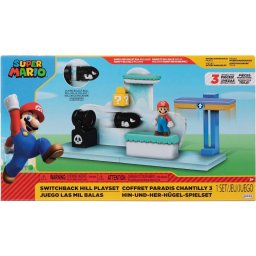 SUPER MARIO Nintendo Switchback Hill Mario Bill Bala Juego