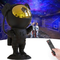 Proyector de galaxia astronauta con luz nocturna, proyector de estrellas  con nebulosa, temporizador y control remoto, decoración estética de