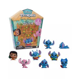 Disney Doorables Stitch Fest Collection Peek Basket Stuffers Juguetes Licencia Oficial para Edades de 5 años Regalos
