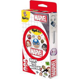 Spot It Marvel Inglés Zygomatic Juego 2 a 8 Jugadores