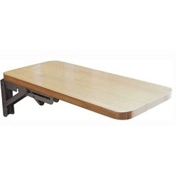 Mesa plegable pequeña blanca montada en la pared, mesa de comedor de  madera, extensión de mesa de comedor para niños, soporte plegable que puede