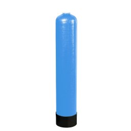 Tanque de Presión filtro/Suavizador Fibra Vidrio 2.5"T 12x52" Azul 2 ft3