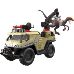 Jurassic World Vehículo Captura y Dinosaurio Juguete