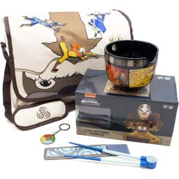 Bolsa CultureFly Avatar The Last Airbender Bowl Paquete Colección Regalo Juguetes Niños