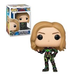 Funko Pop Captain Marvel 516 DAÑO