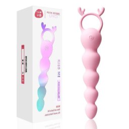 Vibrador Anal Productos Sexuales Masajeador Tapon Hombre Mujer Cuentas Juguete