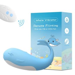 Vibrador Ballena Mujer Juguete Sexual Control Remoto 10 Frecuencias