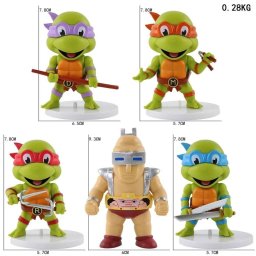 Figura Colección Tortugas Ninja Raphael Donatello Regalo