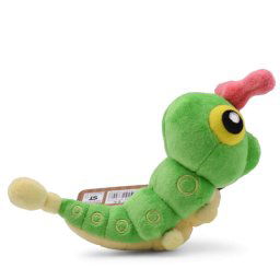 Peluche Videojuegos Pokemon Caterpie Regalo Suave Felpa Juguetes Niños