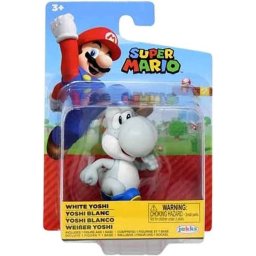 Figura Super Mario Acción Blanco Yoshi Accesorios Colección Regalo
