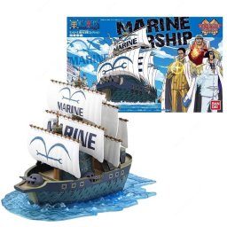 Figura Armar Barco One Piece Piratas Marine Warship Modelo Juguetes Ensamblado
