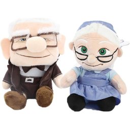 Pareja Pelicula Up Carl y Ellie Felpa Juguetes Niños Original
