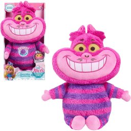 Peluche Alicia País Maravillas Gato de Cheshire Ojos Brillantes Suave y Mimoso Regalo