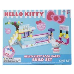 Hello Kitty Bloques Figuras Oficial Piscina Alberca Construcción Regalo Niños