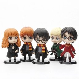 5 Figuras de Colección Pelicula Harry Potter Gryffindor PVC