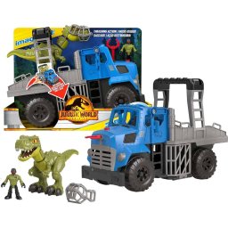 Figura Imaginext Jurassic World Transportadora Dinosaurios Juguete Niños 3 años en adelante