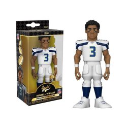 Funko NFL Seattle Seahawks Gold Russel Wilson 5-Inch Premium Vinyl Chase