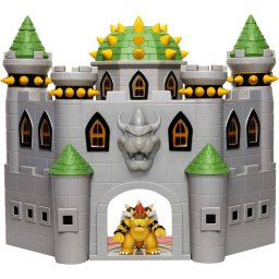 Figura Nintendo Bowsers Castle Super Mario Deluxe Exclusiva Bowser Articulado