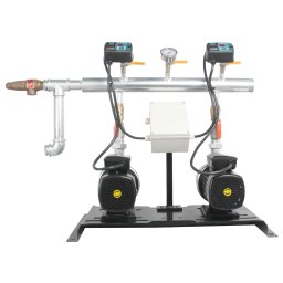 Presurizador dúplex vel. constante ALTAMIRA 1.2 HP 1 fase 230 V. bombas LOTUS100-4/1230 y KONTROLLSW