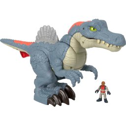 Imaginext Jurassic World Dinosaurio Juguete Spinosaurus Modo Ataque para niños