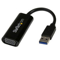 ADAPTADOR DE VIDEO EXTERNO - CONVERTIDOR USB 3.0 A VGA - CABLE COMPACTO - 1920X1200 / 1080P - SOLO WINDOWS - STARTECH.COM MOD. USB32VGAES