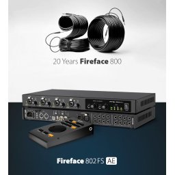 Fireface 802 FS AE + ARC USB AE - Interfaz de audio USB de gama alta de 60 canales y 192 kHz - Edicion Colección