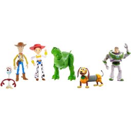 Figura Disney Pixar Toy Story Paquete 6 Acción para niños de 3 años en adelante