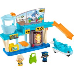 Figura Colección Little People Juguete Bebés Aeropuerto Aventuras Diarias Original Regalo