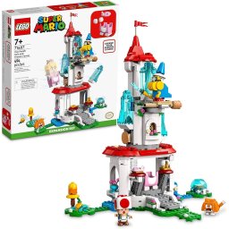 Kit Construcción Lego Super Mario 71407 Set de Expansión Traje de Peach Felina y Torre de Hielo Oficial