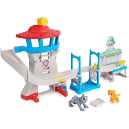 Figura Paw Patrol Torre de Control de Bahía Aventura de Cat Pack