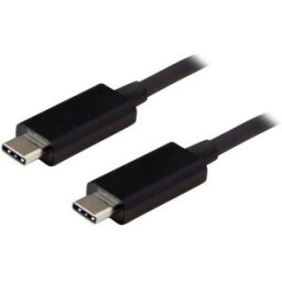 Cable USB 3.1 StarTech.com - USB-C a USB-C - 1m - Negro