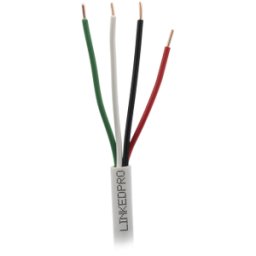 Bobina LinkedPro LP224W/1000 - 305M - 22 AWG - Blanco