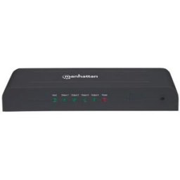 Video Splitter Manhattan 207515 - 4 Salidas - HDMI - UHD - 4K